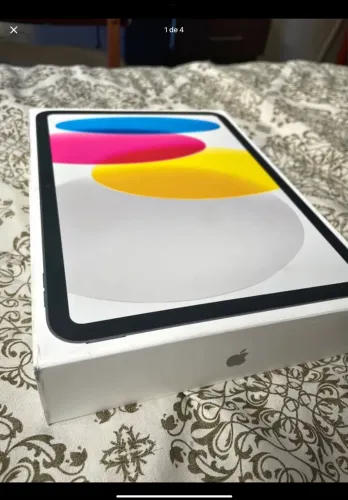iPad 11, 128 G., Lacrado, Cor Cinza.