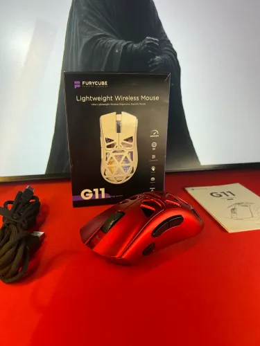 MOUSE GAMER SEM FIO FURYCUBE G11