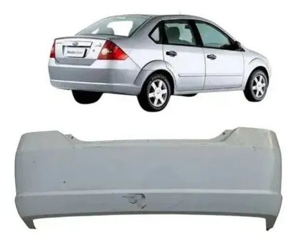 Parachoque Traseiro Fiesta Sedan 2003 A 2007 Original