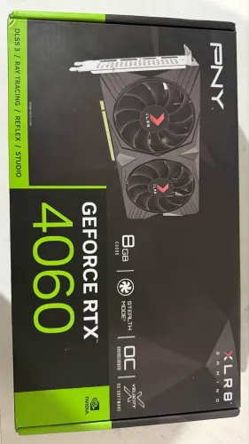 RTX 4060 PNY XLR8 Gaming VERTO Dual Fan OC 8GB GDDR6