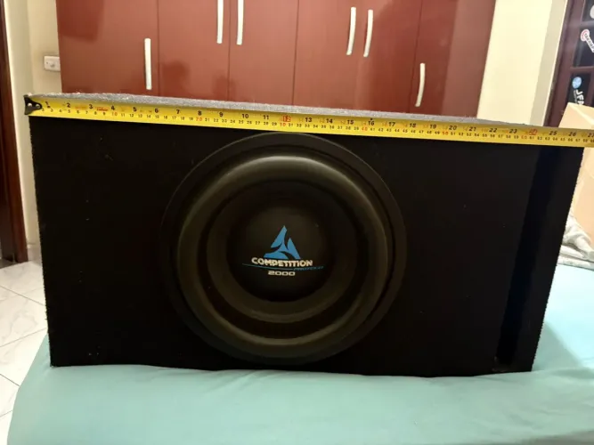 CAIXA DE SOM COM SUBWOOFER 12? PROTECH