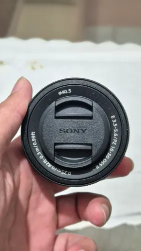 Lente Sony 16-50mm (Lente do kit)