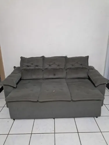 Sofá retrátil, 3 módulos