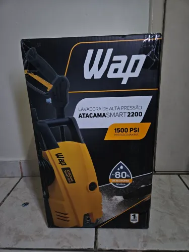 Lavadora Alta Pressão WAP Atacama SMART 2200, 1500psi, Jato 1400w lacrado 110v