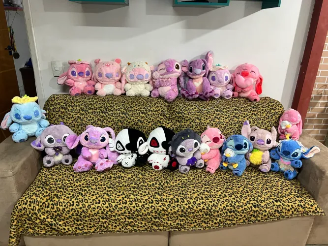 Pelúcias.