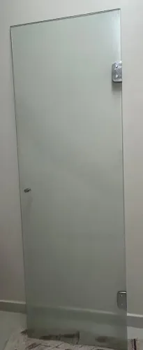 Porta de Box de Vidro Temperado 1,80 × 0,60 m PROMOÇÃO bom estado