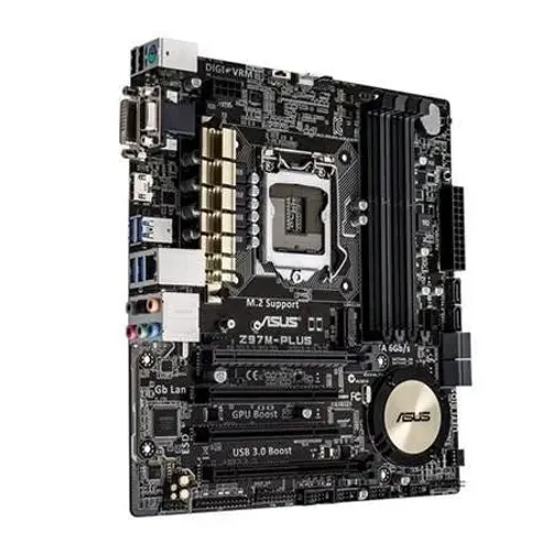 Placa mãe Asus z97m plus usada + Intel core i5 4460