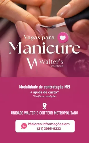 Vaga para Manicure