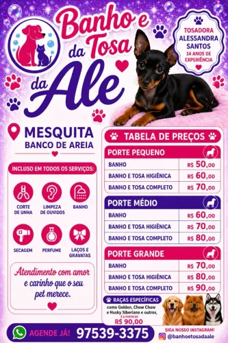 Banho e Tosa Mesquita