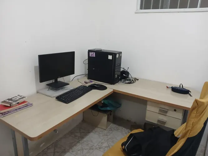 Escrivaninha mesa escritório em l