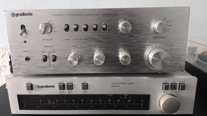 Amplificador Gradiente Model 160 - Impecável 