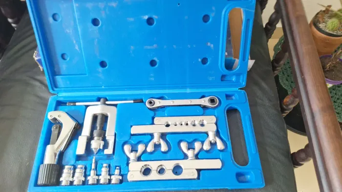 Kit Flangeador e cortador refrigeração