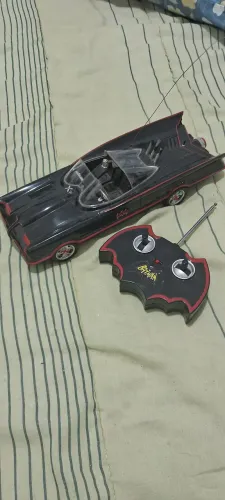 Carrinho controle remoto batman bateria e carregador