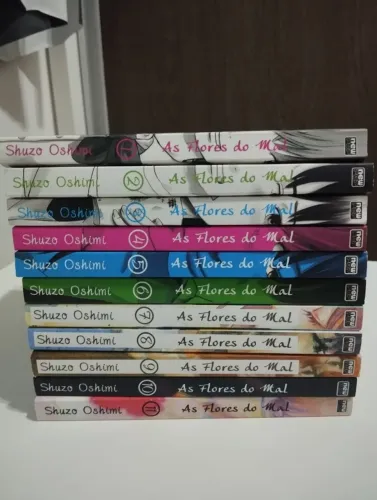 As flores do mal volumes 1 ao 11 - coleção completa 