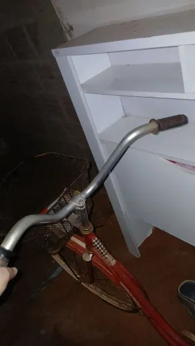 Monark anos 50 vermelha precisa de restauração único dono