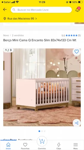 Vendo berço que vira mini cama com colchão 