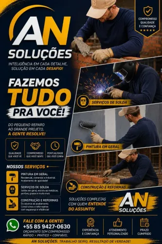 AN SOLUÇÕES | MANUTENÇÃO, REFORMAS E SERVIÇOS EM GERAL