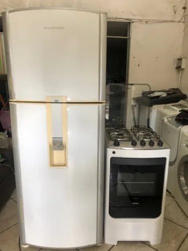 Kit cozinha Geladeira e fogão 