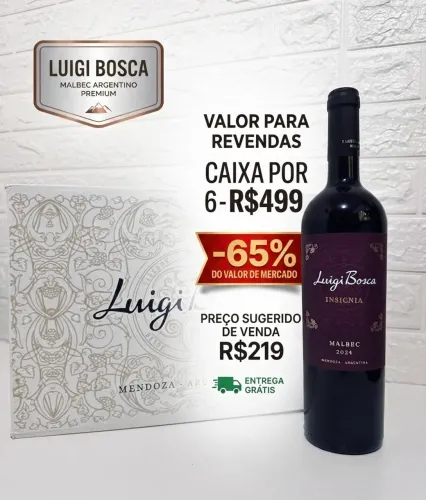 Vinho Luigi Bosca Malbec 