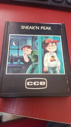 SNEAK'N PEAK JOGO ATARI 2600 TESTADO FUNCIONANDO 100%