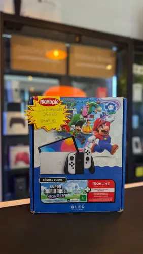 Nintendo switch OLED seminovo ( desbloqueado)