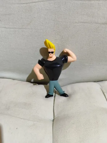 Boneco Johnny Bravo Cartoon Network Mclanche Feliz Colecionavel
