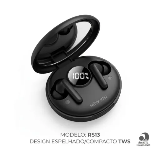 Fone de Ouvido Bluetooth TWS New'ion RS13