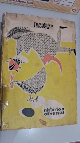 Raro livro infantil Monteiro Lobato histórias diversas
