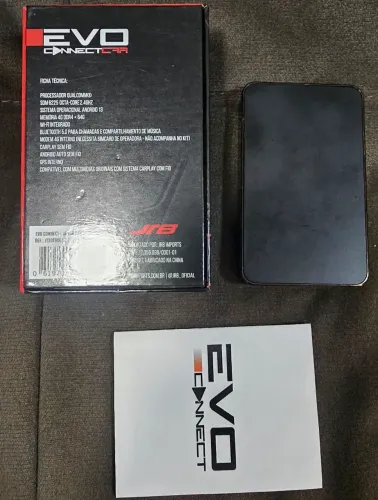 STREAMING BOX EVO CONNECT JR8 octacore 4g PARA CARRO COM MULTIMIDIA