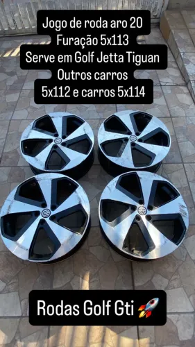 Rodas aro 20 Golf GTi 5x112