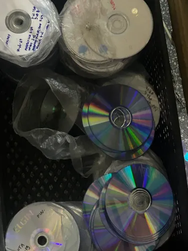 300 cd dvd para artesanato ou decoração 