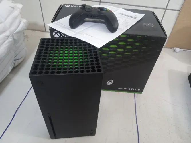 Xbox Séries X na Caixa