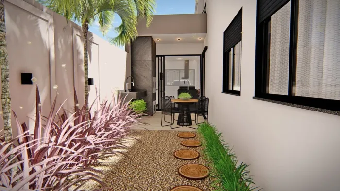 Casa com 3 dormitórios à venda, 89 m² por R$ 750.000 - Tropical III - Cascavel/PR