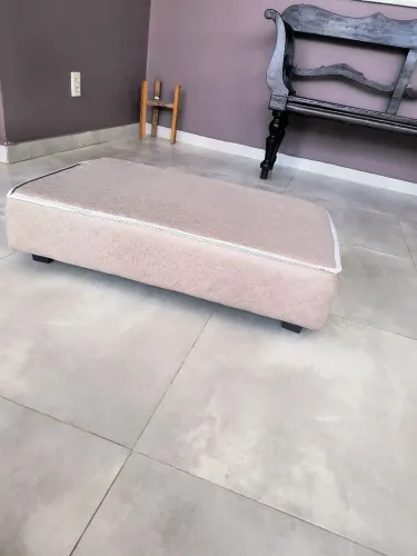 Cama box pet para Cachorro e gato média 60x80 com forro 