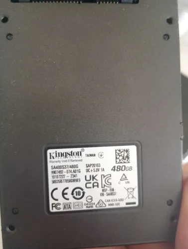 SSD Kingston 480Gb