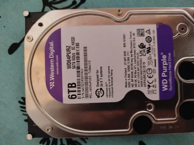 HD 6 TB NOVO