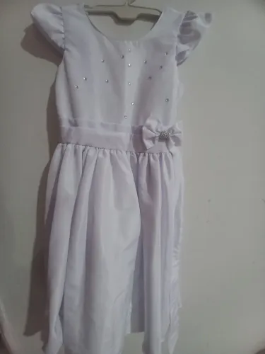 Vestido branco infantil 