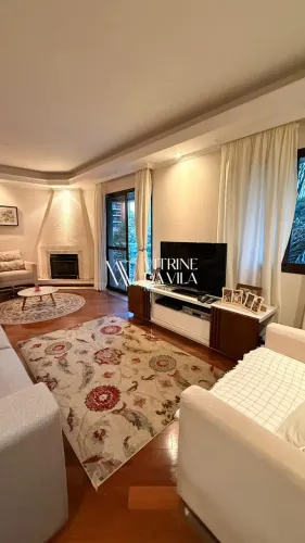 Apartamento com 3 quartos e 126m² à venda na Chácara Klabin