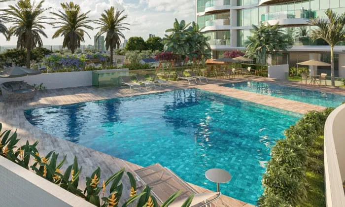 Apartamento/3Qts sendo os 3 Suíte/ Casa Amarela