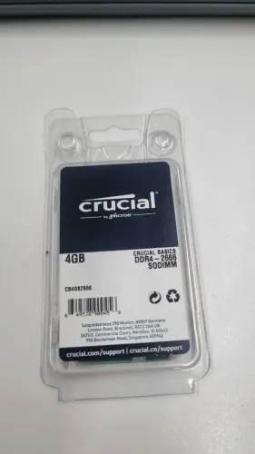 Memoria Ram Crucial 4GB DDR4 notebook
