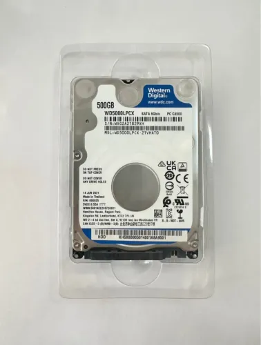 HD Notebook 500GB Western Digital WD Blue SATA 2.5