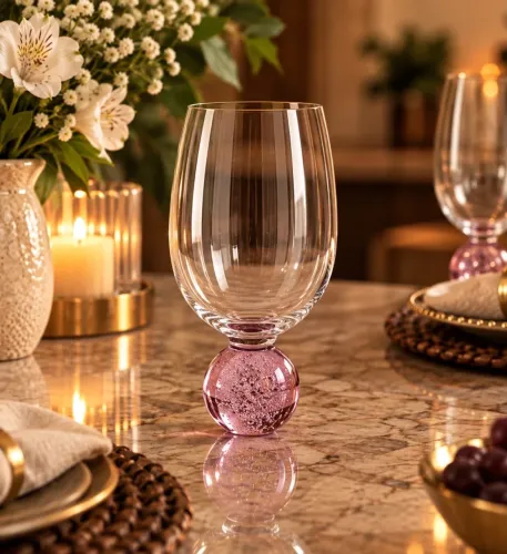Taça para Vinho Bubble em cristal / 450ml