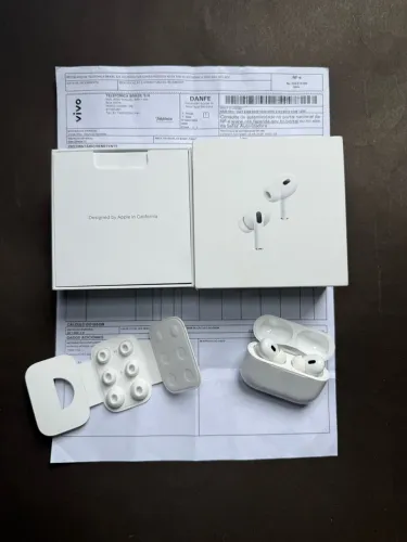 AirPods Pro (2 geração / USB-C + NF) + Caixa