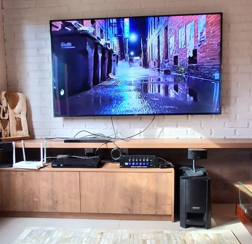 TV Led 4K 65" 3D com Bluray Disc 3D Samsung
