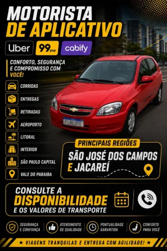 Motorista Particular - Uber 99 POP Cabify