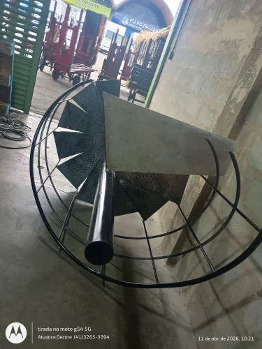 Escada caracol 