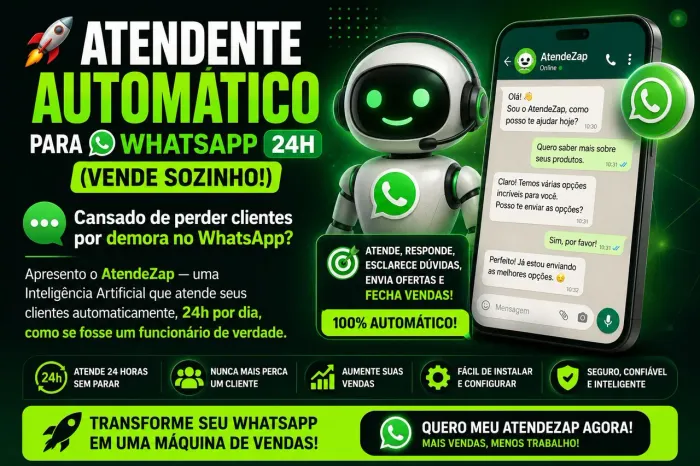 Atendente para whatsapp 