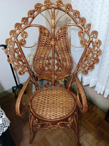 Cadeira de vime