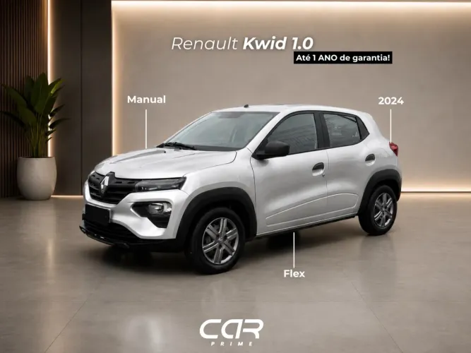 Renault Kwid Zen 1.0 Flex 12V 5P Mec. 2024