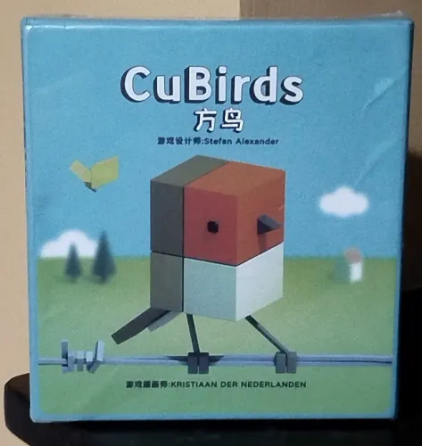 Jogo de cartas CuBirds (importado e lacrado)